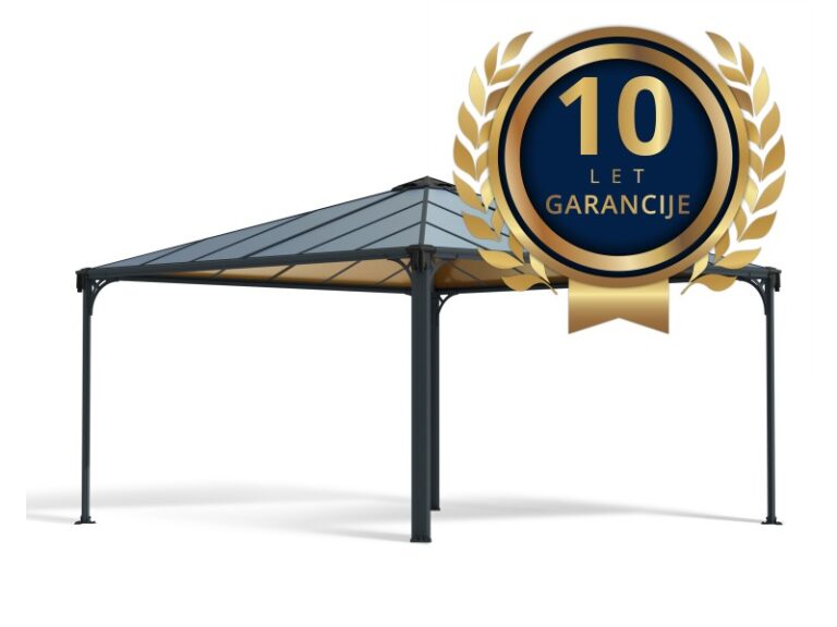 VRTNI PAVILJON PALERMO 4300, siva/bronza - slika 4