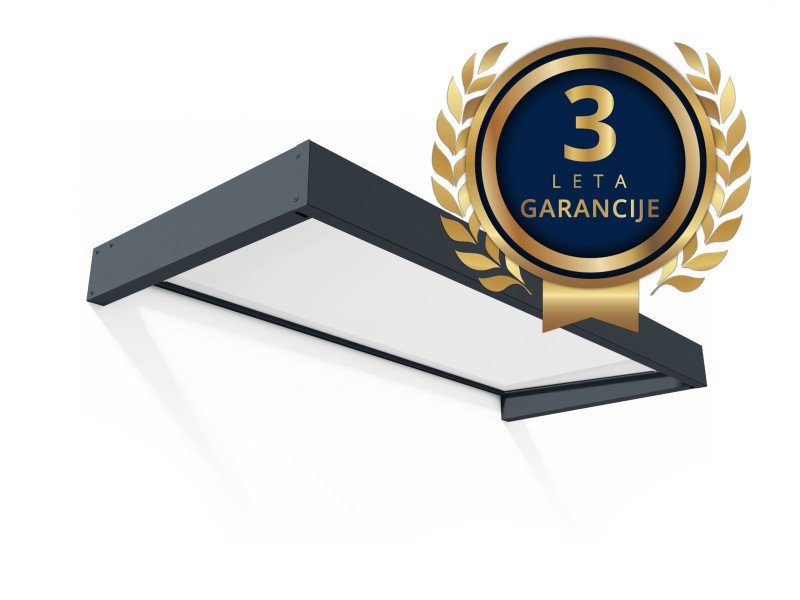 NADSTREŠNICA ZA VRATA, CANOPY SOPHIA 2150 SIVA – BIJELI OPAL