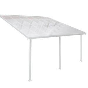 NADSTREŠEK ZA TERASO FERIA PATIO COVER, 4x4,25, bela/transparent