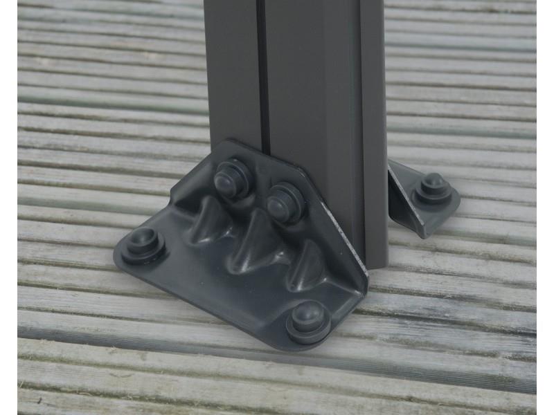 VRTNI PAVILJON PALERMO 4300, siva/bronza - slika 6